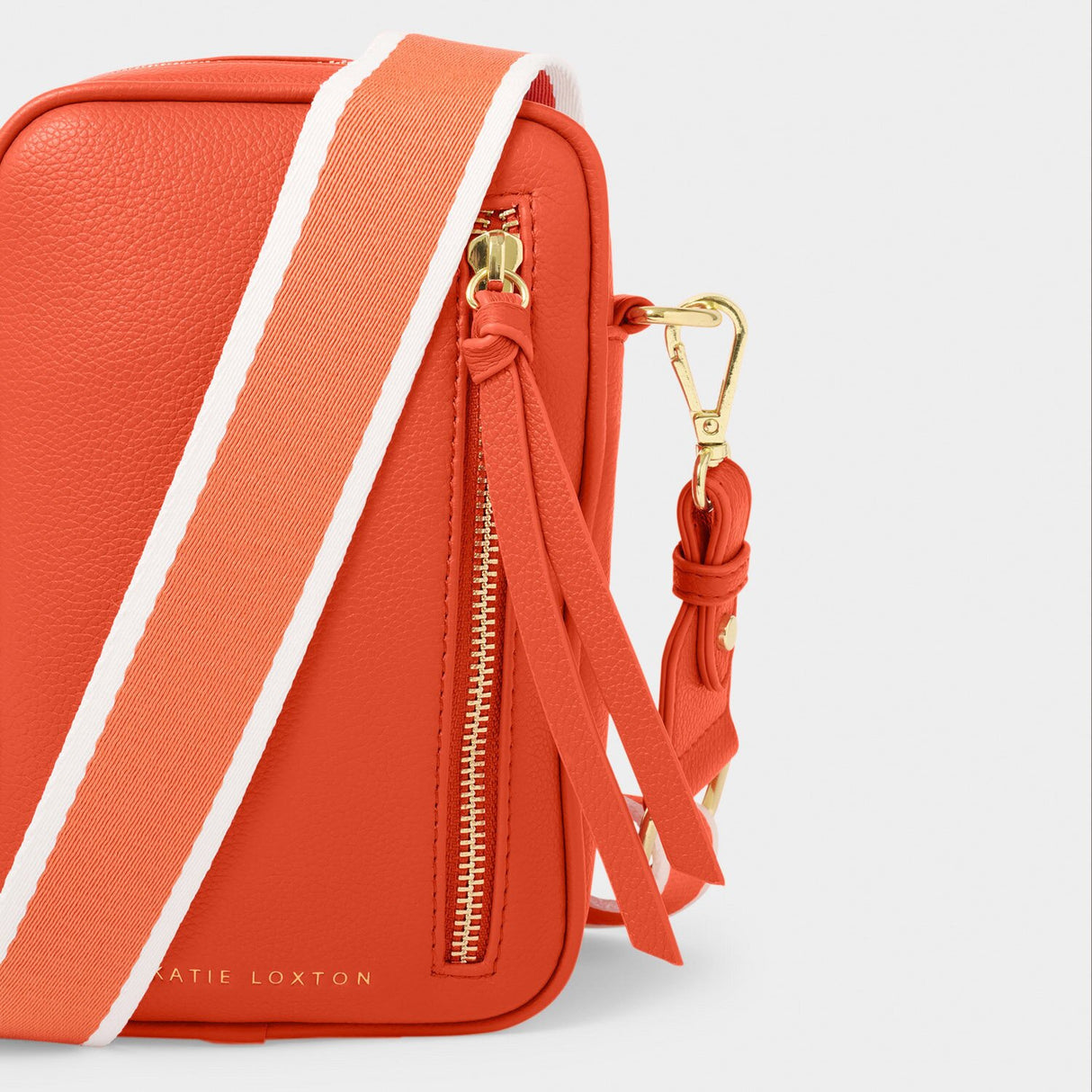 Katie Loxton Hallie Small Crossbody Bag - Deep Orange