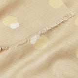 Katie Loxton Polka Dot Scarf - Soft Tan/White