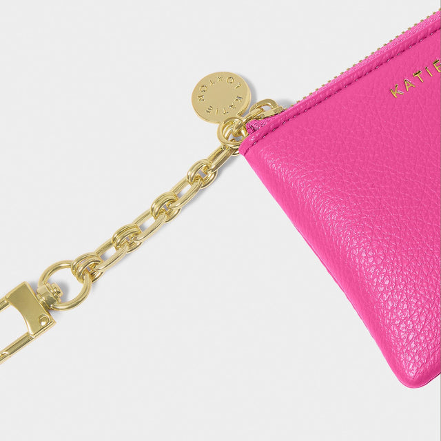Katie Loxton Tilly Keychain Purse - Magenta