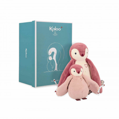 Kaloo Pink Cuddle Plushies Penguins