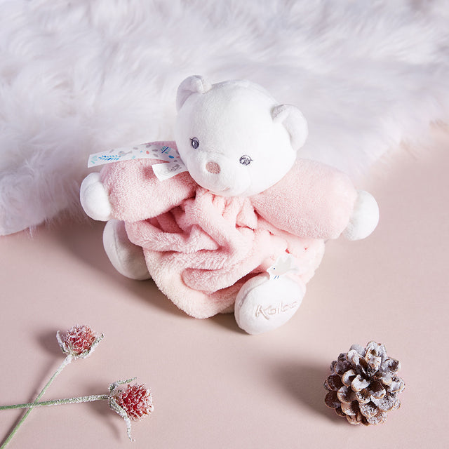 Kaloo Powder Pink Chubby Bear - Small