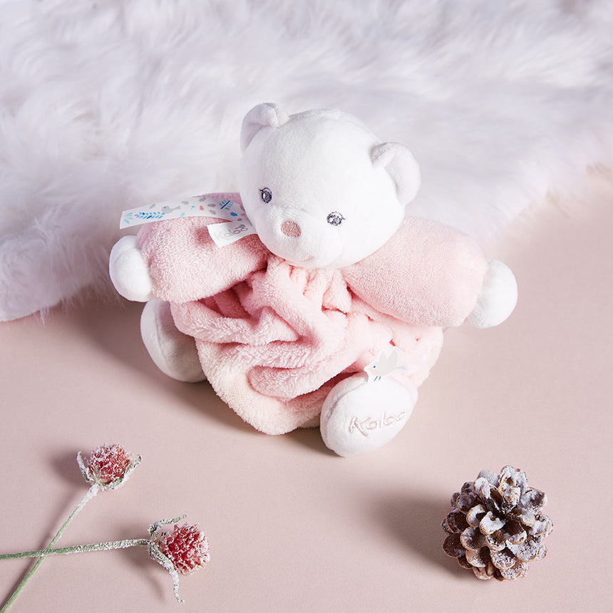 Kaloo Chubby Bear Powder Pink