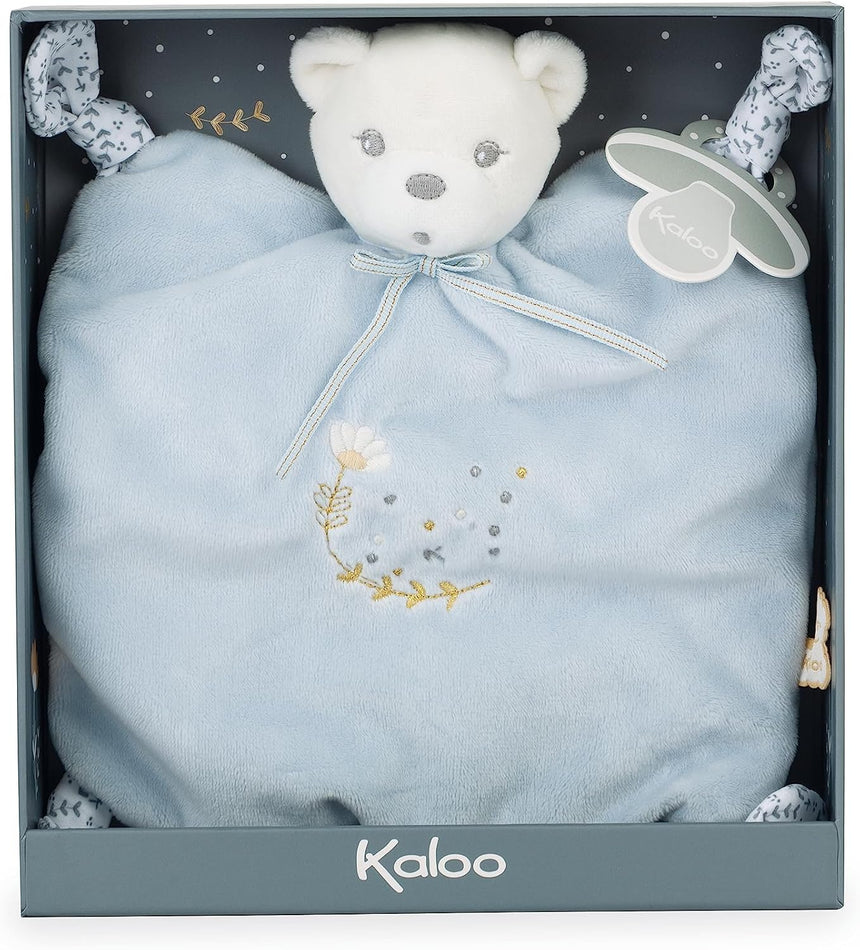 Kaloo DouDou Knots Bear Blue