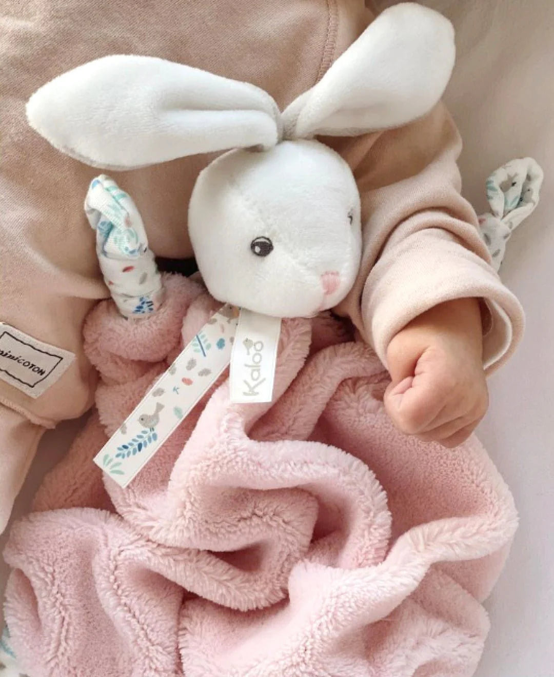 Kaloo Powder Pink Doudou Rabbit