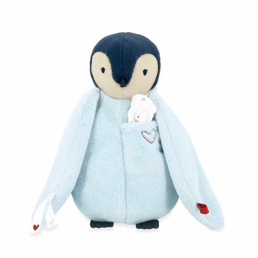 Kaloo Kissing Plush Penguin Blue