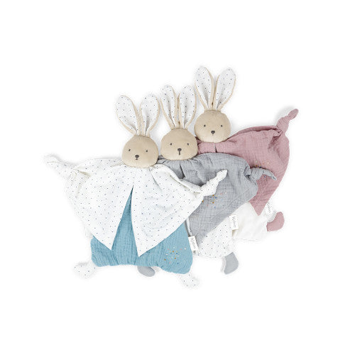 Kaloo Organic Cotton Blue Doudou Rabbit