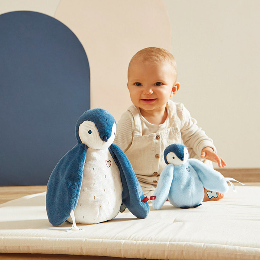 Kaloo Cuddle Plushies Penguins Blue