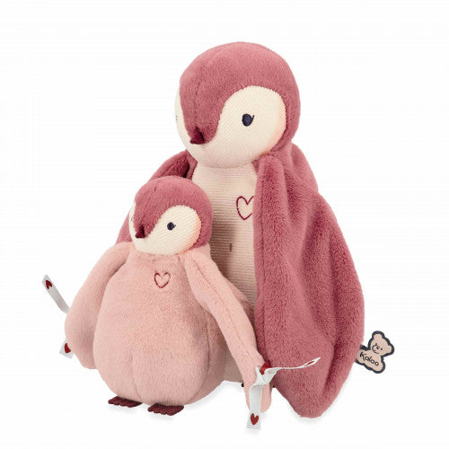 Kaloo Pink Cuddle Plushies Penguins