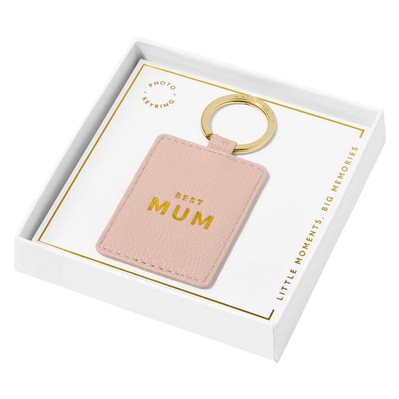 Katie Loxton Best Mum Boxed Keyring Pink