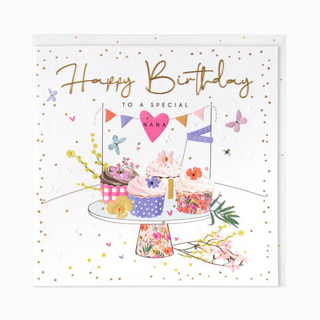 Belly Button Giftware Nana Birthday Large Card