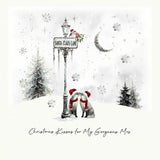Christmas Kisses For My Gorgeous Mrs Card