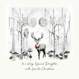 To A Very Special Daughter With Love For Christmas Card