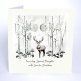 To A Very Special Granddaughter With Love For Christmas Card