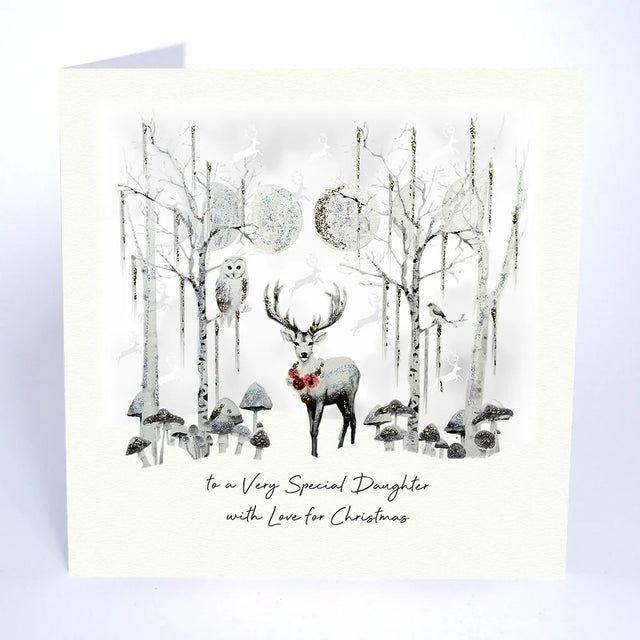 To A Very Special Granddaughter With Love For Christmas Card