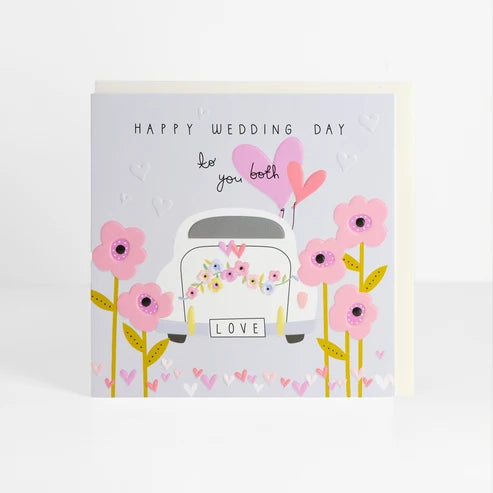 Wedding Day Car Card