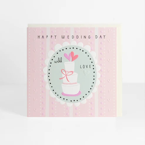 Wedding Day Cake Card