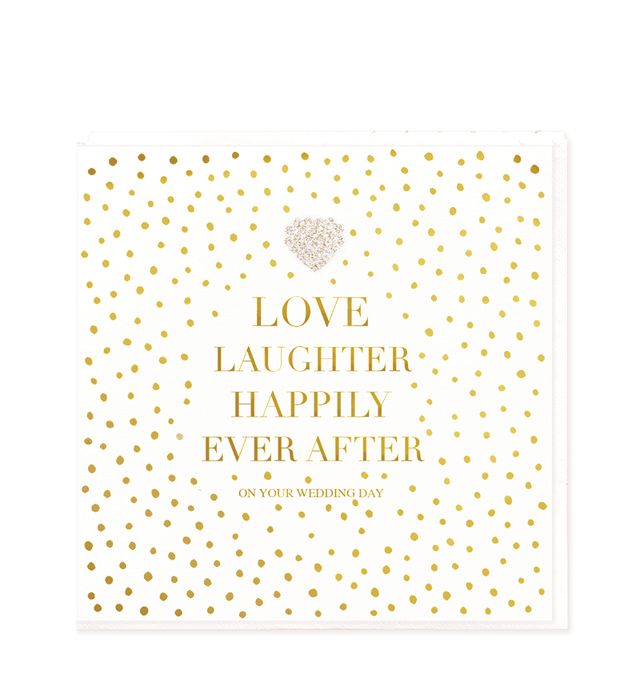 Heart Designs Wedding Large Card