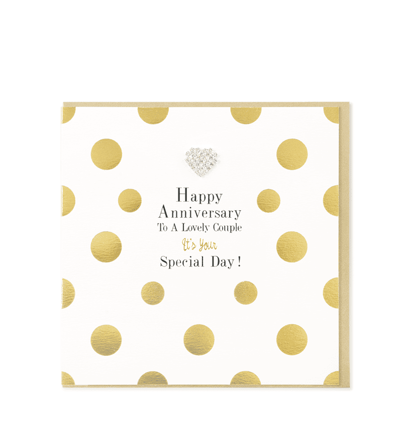 Heart Designs Anniversary Card