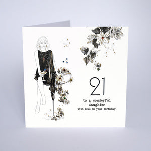 Five Dollar Shake Daughter 21st Birthday Card