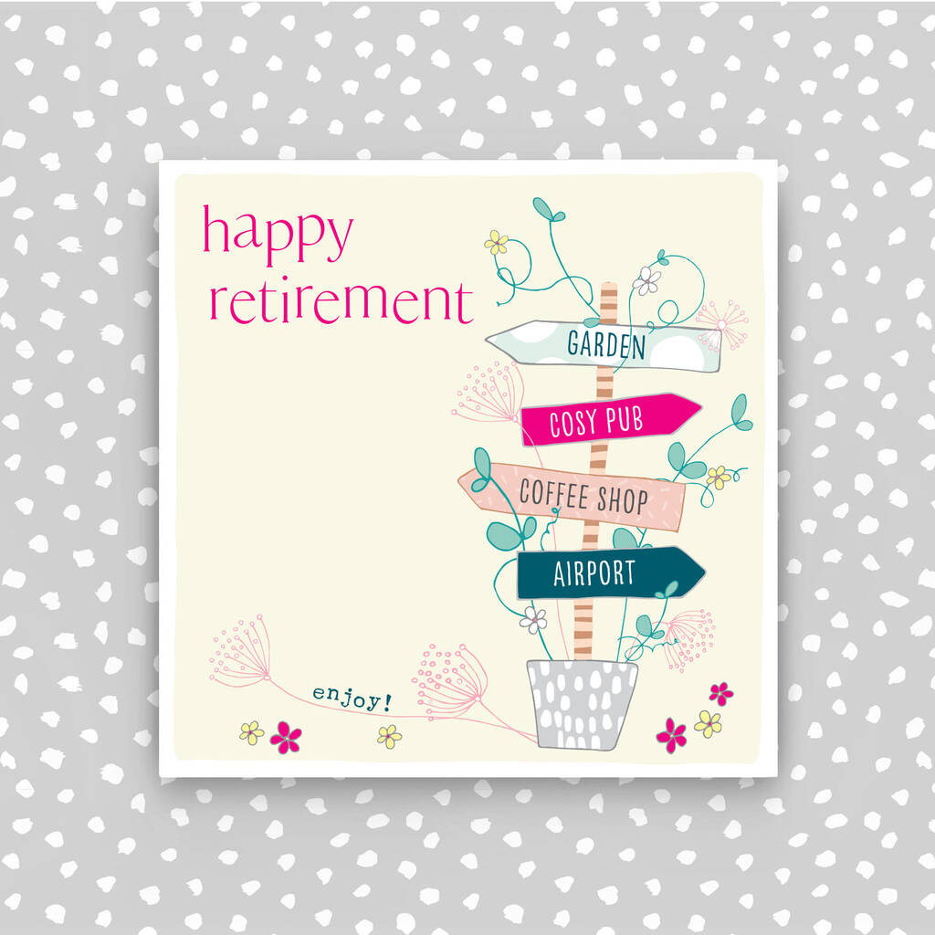 Molly Mae Retirement Card