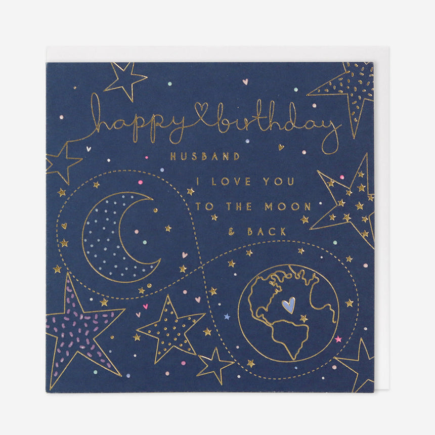 Belly Button Giftware Husband Birthday Card