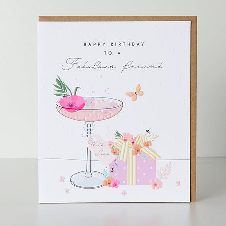 Belly Button Giftware Female Friend Birthday Card