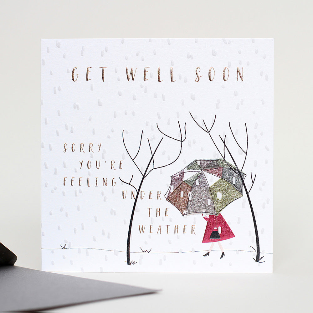 Get Well Soon Card - Under the Weather