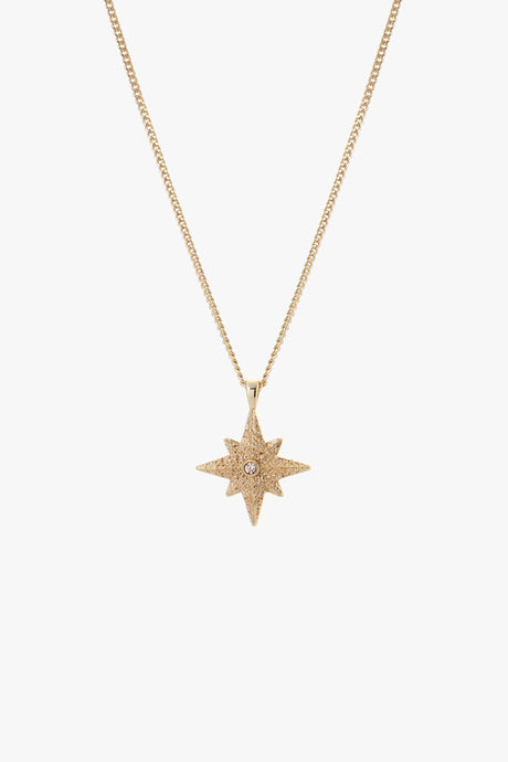 Faith Star Necklace Gold