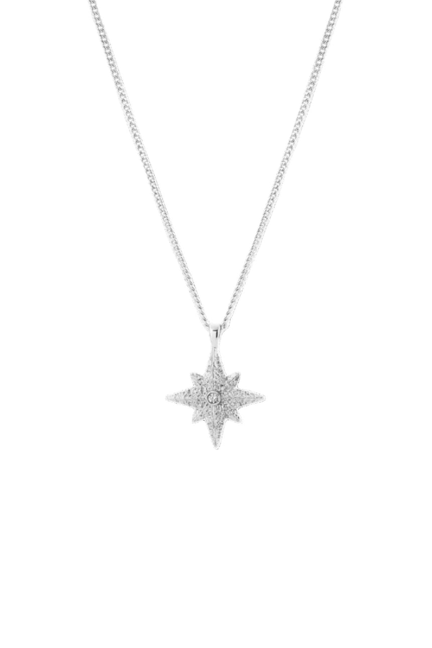 Tutti Faith Star Necklace Silver