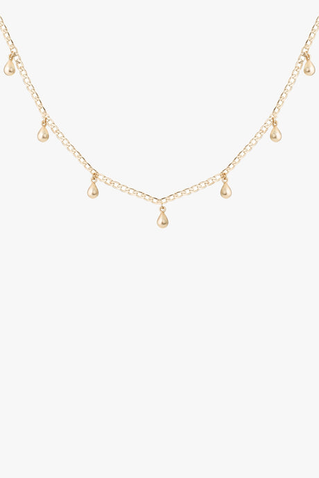 Teardrop Necklace Gold