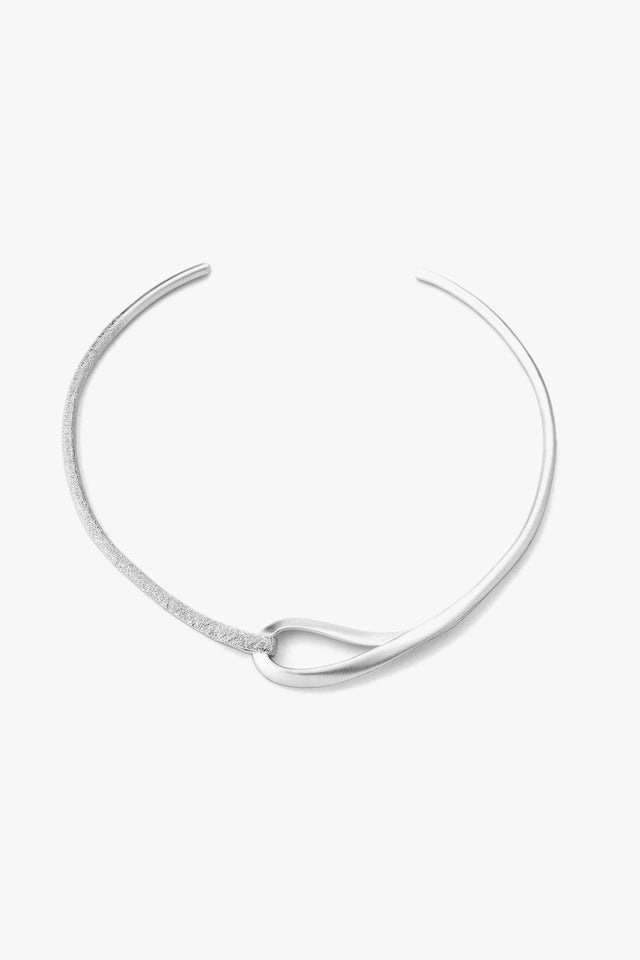 Tutti Echo Collar Necklace - Silver