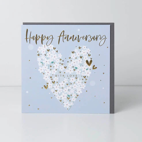 Happy Anniversary Heart Card