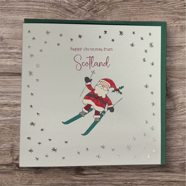 Happy Christmas From Scotland Card