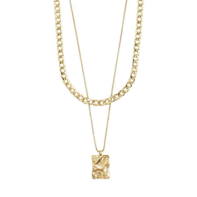 Pilgrim Bathilda 2-in-1 Pendant Necklace - Gold
