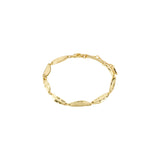 Pilgrim Echo Leaf Bracelet - Gold