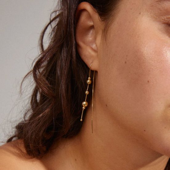Pilgrim Etine Earrings - Gold