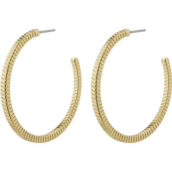 Pilgrim Lidia Hoop Earrings -  Gold