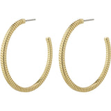 Pilgrim Lidia Hoop Earrings -  Gold