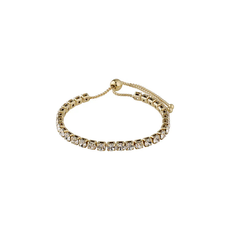 Pilgrim Lucia Crystal Bracelet -  Gold