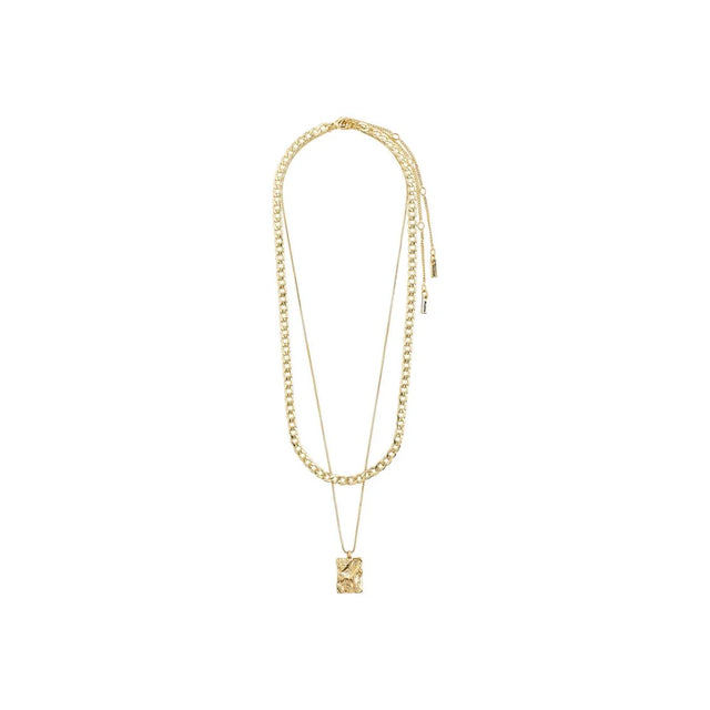 Pilgrim Bathilda 2-in-1 Pendant Necklace - Gold