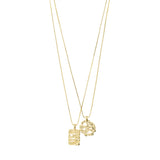 Pilgrim Brenda 2-in-1 Pendant Necklace - Gold