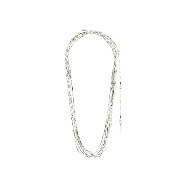 Pilgrim Connect Necklace - Silver