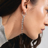 Pilgrim Connect Earrings - Silver
