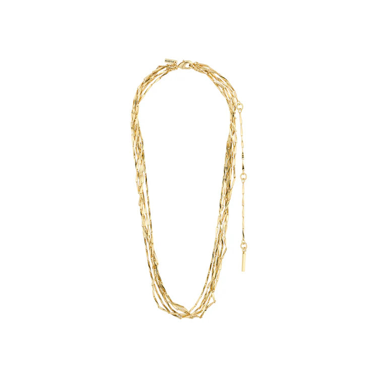 Pilgrim Connect Necklace - Gold