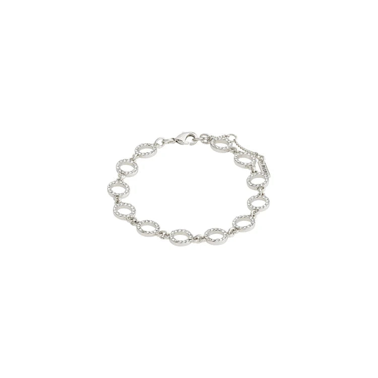 Pilgrim Rogue Halo Bracelet - Silver