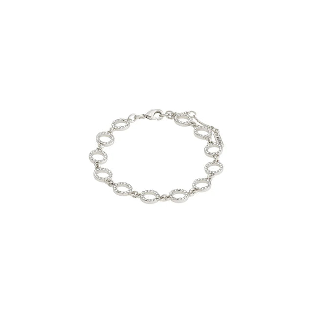 Pilgrim Rogue Halo Bracelet - Silver