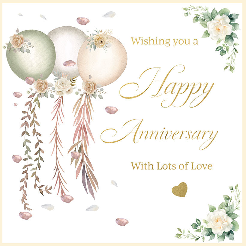 Rush Designs Anniversary Card