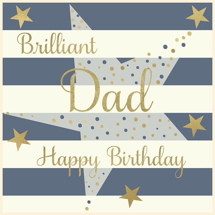 Rush Designs Dad Birthday Card