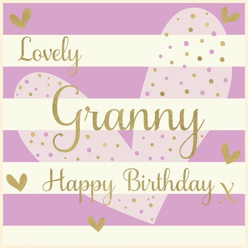 Rush Designs Granny Birthday Card