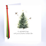 To A Wonderful Couple With Love for Christmas Card